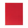 C-Line Products Two-Pocket Heavyweight Poly Portfolio Folder, 11 x 8.5, Red, 25PK 33954